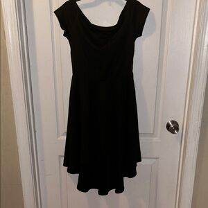 Elegant Black Women's Dress
